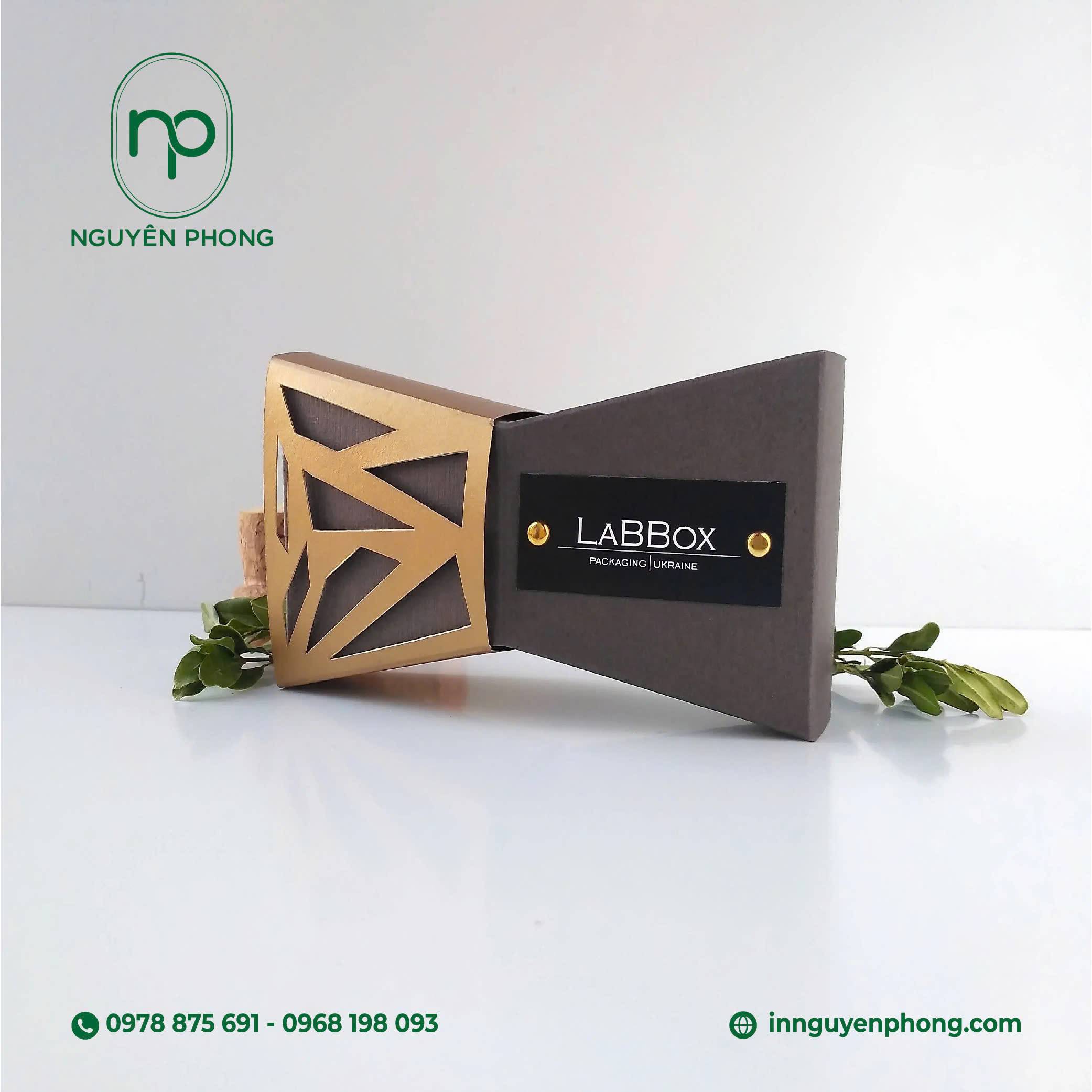 Hộp đựng cà vạt thiết kế độc lạ